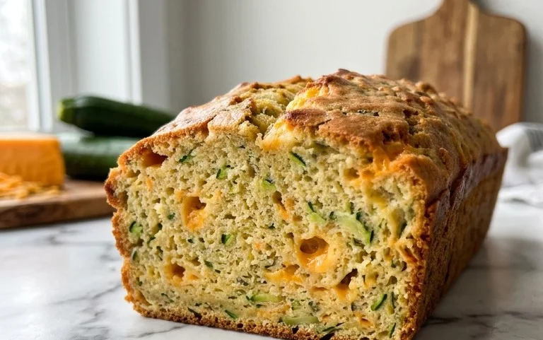 Pain Rapide Courgette Cheddar Savoureux Facile