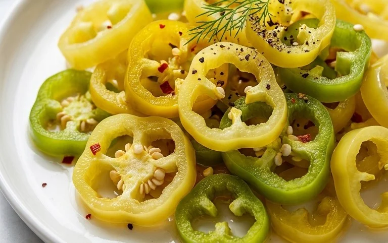 Quick Pickled Banana Peppers