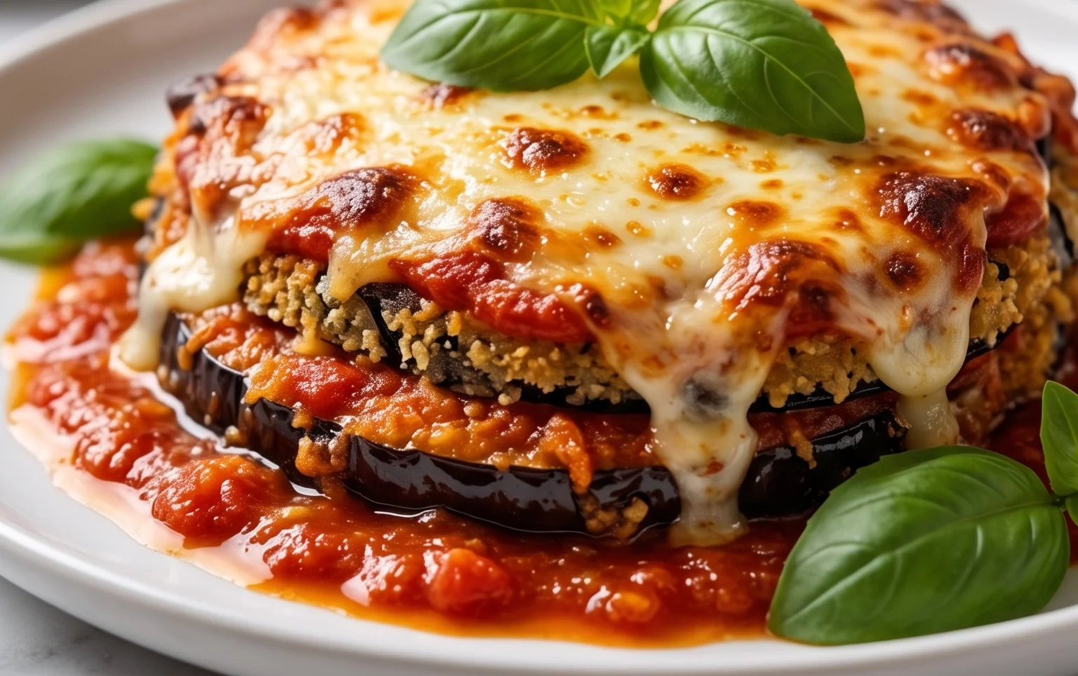 Authentic Eggplant Parmesan